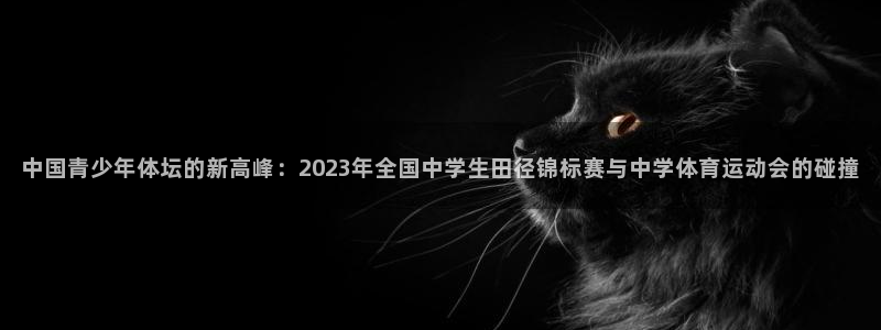 球王会体育：中国青少年体坛的新高峰：2023年全国中学生田径锦标赛与中学体育运动会的碰撞